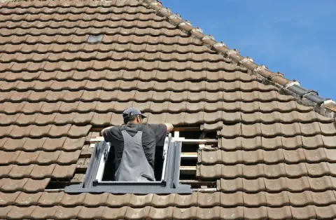Pose de velux - Caurel